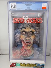 Deadworld #10 CGC 9.8 Back ad The Crow 1988 Caliber Press Variant James O'Barr picture