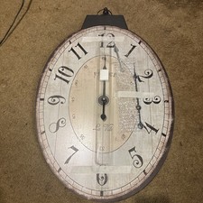 Vtg.  France La Ville  Clock Art Deco Pedestal Base La Salle USA C69 picture