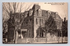 1908 St. Joseph Sanatorium Hospital Booneville Missouri MO CE Hirlinger Postcard picture