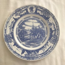 Principia College Rare Wedgwood Commem. Plate - The Chapel - Excellent Cond. picture