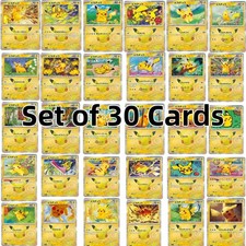 2026 Pokemon TCG Japanese Pikachu 30th Anniversary Complete Set 30 Cards HOLO NM picture