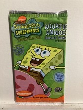 2003 Upper Deck SpongeBob SquarePants Aquatic Amigos Booster Pack 1st Edition picture