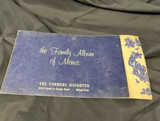 Vintage 1960’s The Farmers Daughter Restaurant Menu picture