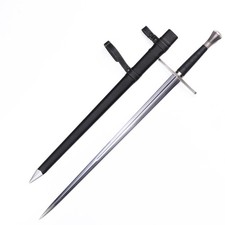 Sharp Blade,Medieval Sword,Black Western Sword,Manganese Steel Metal Blade. picture