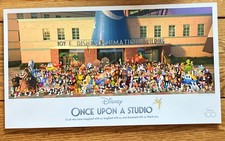 Disney Once Upon a Studio Poster Print 17.5 X 9.5 Wall Art picture