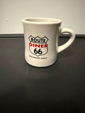 Route Diner 66 West Lafayette, Indiana Advertising Coffee Mug White/Black/Red picture