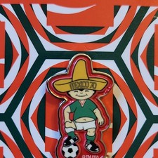 2026 Coca-Cola World Cup Collectible Pin Juanito México 1970 picture