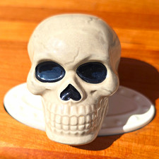 Nora Fleming Halloween Skull A86 picture