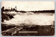 Stamped 1910, International Falls from American Side, Vintage Postcard picture