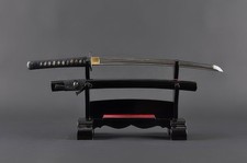 Warrior Wakizashi - 1045 Carbon Steel Hand Forged Full Tang Battle Ready Sharp picture