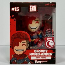 Youtooz The Boys Bloody Homelander Glow In The Dark Vinyl Figure #168/1000 picture