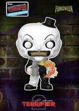 NYCC 2026 FUNKO OFFICIAL POP TERRIFIER 2 ART THE CLOWN w/FLAMETHROWER PreOrder picture