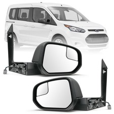 Pair Side Mirror for Ford Transit Connect Titanium/XL/XLT 2014 2015 2016 2017... picture