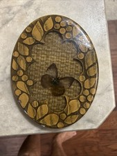 Vintage 1970s Lucite Acrylic picture
