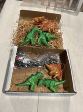 Vintage Dino Lites Dinosaur Light Set Blow Mold?  Primal Lite 1992 Sue Scott picture