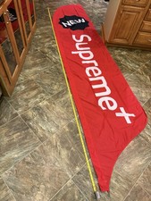 NEW ExxonMobil New Supreme+ Fuel Banner Flag Gas Station Garage Huge Size picture