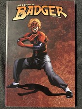 The Complete Badger Volume One IDW Trade Paperback Book TPB 2007 Mike Baron RARE picture