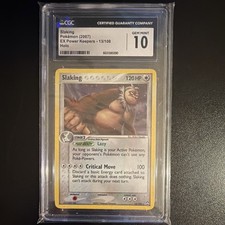 Nintendo 2007 Pokemon EX Power Keepers Slaking 13/108 Holo CGC 10 6031280290 picture