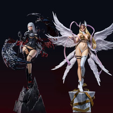 Digimon Angewomon Ladydevimon 1/4 GK Resin Statue Figure IN STOCK TOYS Luxury picture