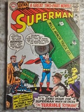 Superman #182 (1965) DC Silver Age Comic – “The Terrible Toyman” 12¢ picture