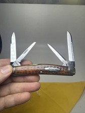 Vintage Case Knife 1940-1964 Congress Redbone 6488 Lp Super Rare Very Nice picture