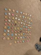 Huge Lot Of 973 Tom and Jerry Pogs -1993, 1994, 1995  T. E. C. picture