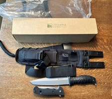CRKT Ultima 6 1/2 Tanto Fixed Blade & 4” Hammond Cruiser Knife & Sheath NIB 2007 picture