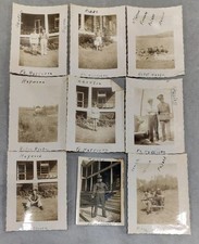 Vtg Fort Harrison, IN Military Photo Soldier Handsome Men In Uniforms Army 1930s picture