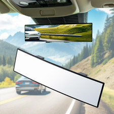 Rear View Mirror, Interior Clip-On Wide Angle Rear View Mirror, Universal 11.81 picture