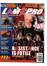 2005 Gamepro Video Game PRINT AD ART - Lamepro John Madden as a Star Trek Borg picture