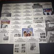 Disney Newsreel Employee Newsletter 1989 Lot Of 42 Issues Cast Member Exclusive picture