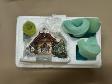 Hawthorne Village: “Santa’s House” Winter Theme Figures -  Complete Set picture