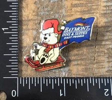 Baymont Inns & Suites Hotel East Peoria Arizona Company Logo Lapel Hat Pin picture