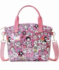 Mesuca tokidoki Unicorno Crossbody Tote Shoulder Bag Purse y2k Kawaii Pink Multi picture