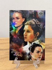 2024 Topps Chrome Star Wars Galaxy - The Legacy #47 Refractor - Leia Padme Rey picture