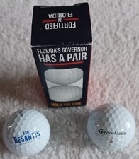 Ron Desantis Golf Ball TaylorMade TP5X Florida Governor Has A Pair Hold The Line picture