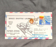 1982 NASA STS-3 Columbia Orbital Flight Test #3 Launch Cover Greenbelt STDN Sign picture