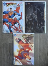 DC/Marvel Superman/Spider-Man #1 - Cover A & Dell’Otto Foil + Gerads Variants NM picture