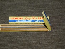 VINTAGE  MECHANICAL PENCIL EBERHARD FABER MONGOL LONG THIN LEADS picture