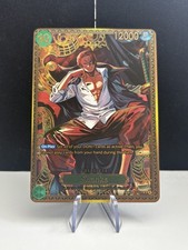 One Piece OP-17 The World’s Strongest Warriors Shanks Gold SP OP17 - 028 SR ENG picture