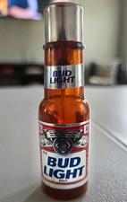 Bud Light Beer Bottle-Shaped Plastic/Resin Lighter Collectible (NO FLUID) picture