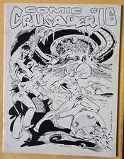 Comic Crusader #16 Fanzine, Interview W/Dave Cockrum Cover By Joe Staton 1974 picture