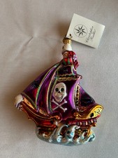 Christopher Radko Ghostly Galleon Halloween Ornament picture