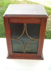Antique early 1900's Edwardian Tobacco Smokers Cabinet picture