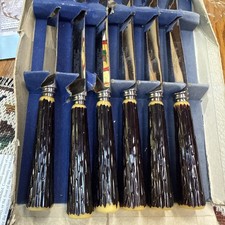 VTG 6 West all Richardson Sheffield England Steak knives picture
