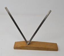 Vintage CROCK STICK Knife/Scissors Sharpener - 2 Rods picture