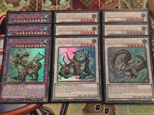 3 x Naturia Exterio/Beast/Barkion DT Ultra 1st Edition HAC1-EN119/120/122 YuGiOh picture