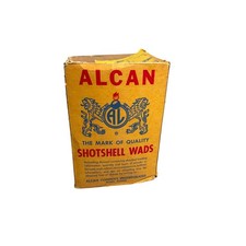 Vintage EMPTY Alcan Box Dispense-A-Wad Box Alton Illinois Collector Box Storage picture