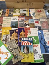 Vintage French travel guides/maps Roma Italy London Britain Bermuda Jerusalem #G picture