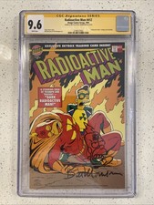 Radioactive Man 412 Cgc 9.6 Signed By Bill Morrison And Sketch Radioactive Homer picture